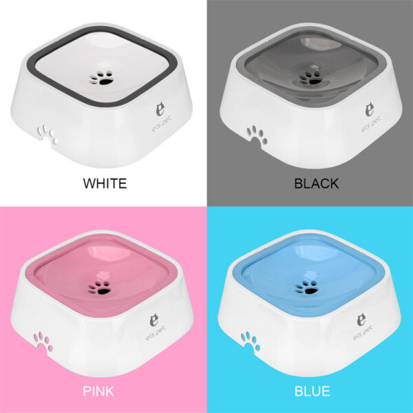 1.5L Cat Dog Water Bowl Carried Floating Bowl Anti-Overflow Slow Water Feeder Dispenser Pet Fountain ABS&PP Dog Supplies - Image 11