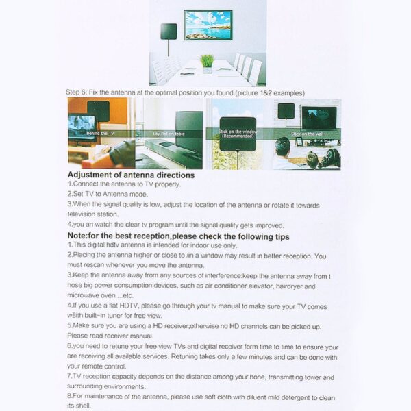 Mini Digital TV Antenna DVB-T2 - Image 13