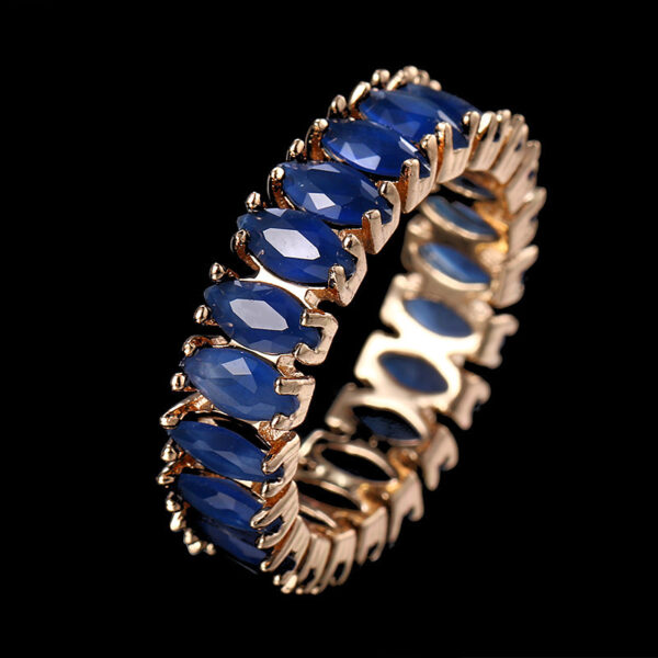 European And American-style Colorful Womens Ring - Image 3