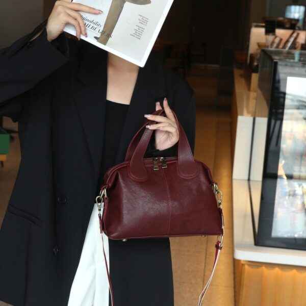 Large-capacity Genuine Leather New High-end Tote Bag - Image 3