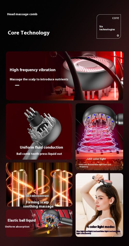 Massage Comb Scalp Massager Hair Care Instrument