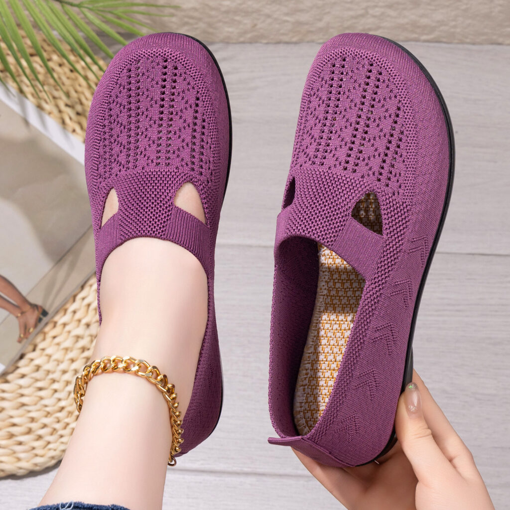 Fashionable Versatile Slip-on Old Beijing Cloth Shoes