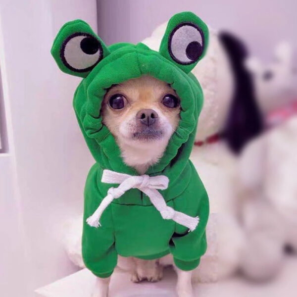Cute Fruit Dog Clothes For Small Dogs Hoodies Winter Warm Fleece Pet Clothing Puppy Cat Costume Coat For French Chihuahua Outfit - Image 16