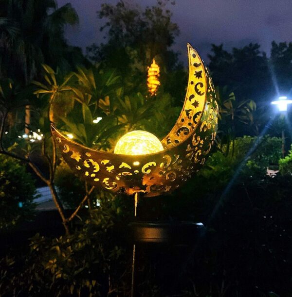 LED Solar Flame Light Metal LED Garden Light Flame Effect Lamp Waterproof Outdoor Lights Landscape Lights Solar Decorative Light - Image 6