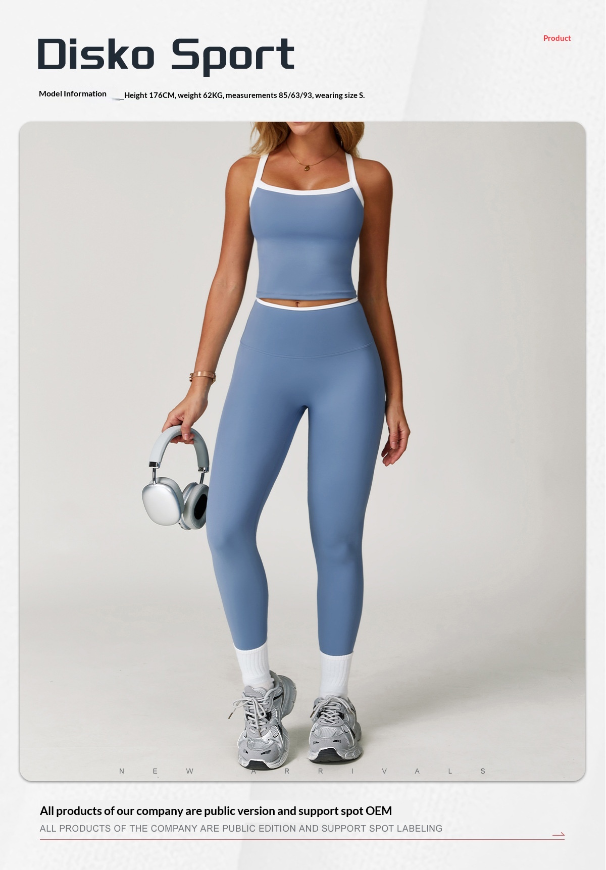Nude-Feel Yoga Set Contrasting Colors, Crossed Back Design, Tight-Fitting Yoga Wear - Image 22