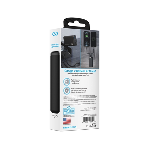 Naztech 4000mAh USB-C + USB Power Bank with 13 Hours Battery Life - Image 3