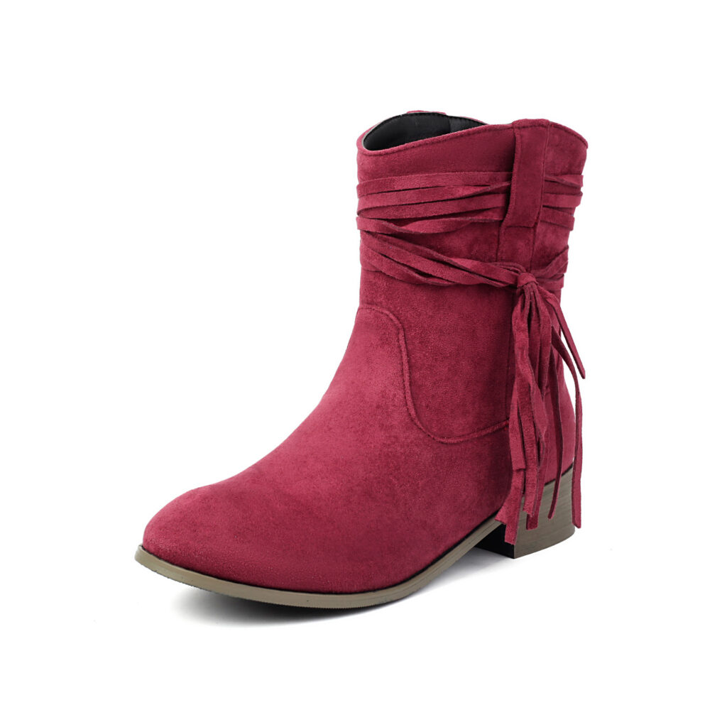 Tassel Women's Casual Ankle Boots