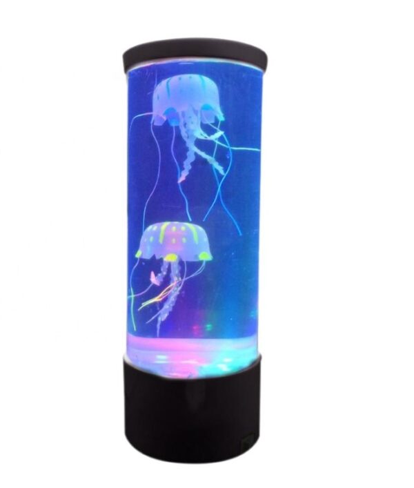 LED Jellyfish Aquarium Lamp Night Light USB Powered - Image 13
