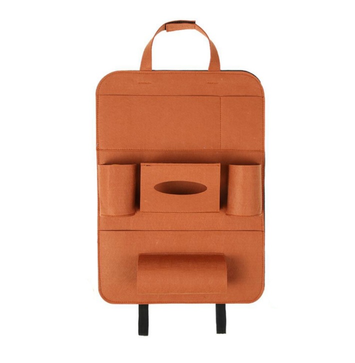 Auto Car Backseat Organizer Car-Styling Holder Multi-Pocket Seat Wool Felt Storage Multifunction Vehicle Accessories Bag - Image 14