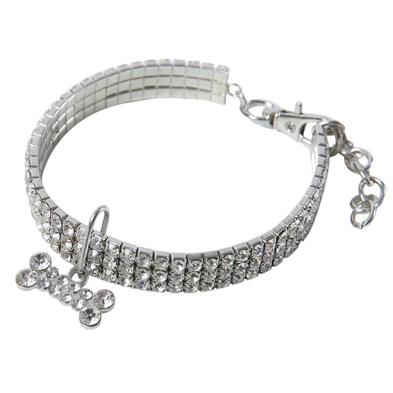 Bling Rhinestone Dog Collar Crystal Puppy Chihuahua Pet Dog Collars Leash For Small Medium Dogs Cats - Image 21