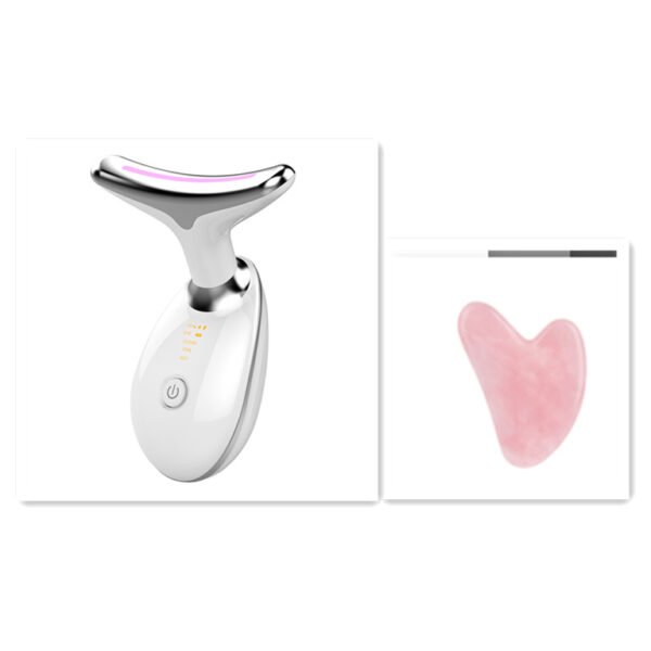 EMS Thermal Neck Lifting And Tighten Massager Electric Microcurrent Wrinkle Remover - Image 18