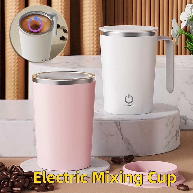 Kitchen Electric Mixing Cup Stirring Coffee Cup Automatic Mixing Mugs Cup Lazy Rotating Magnetic Water Cup - Image 1