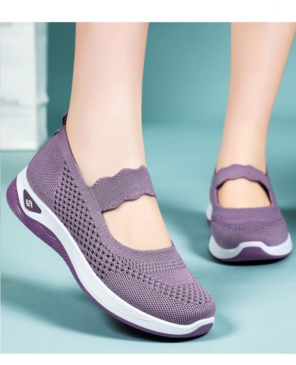 Mid-age And Elderly Mothers Lightweight Walking Shoes - Image 22