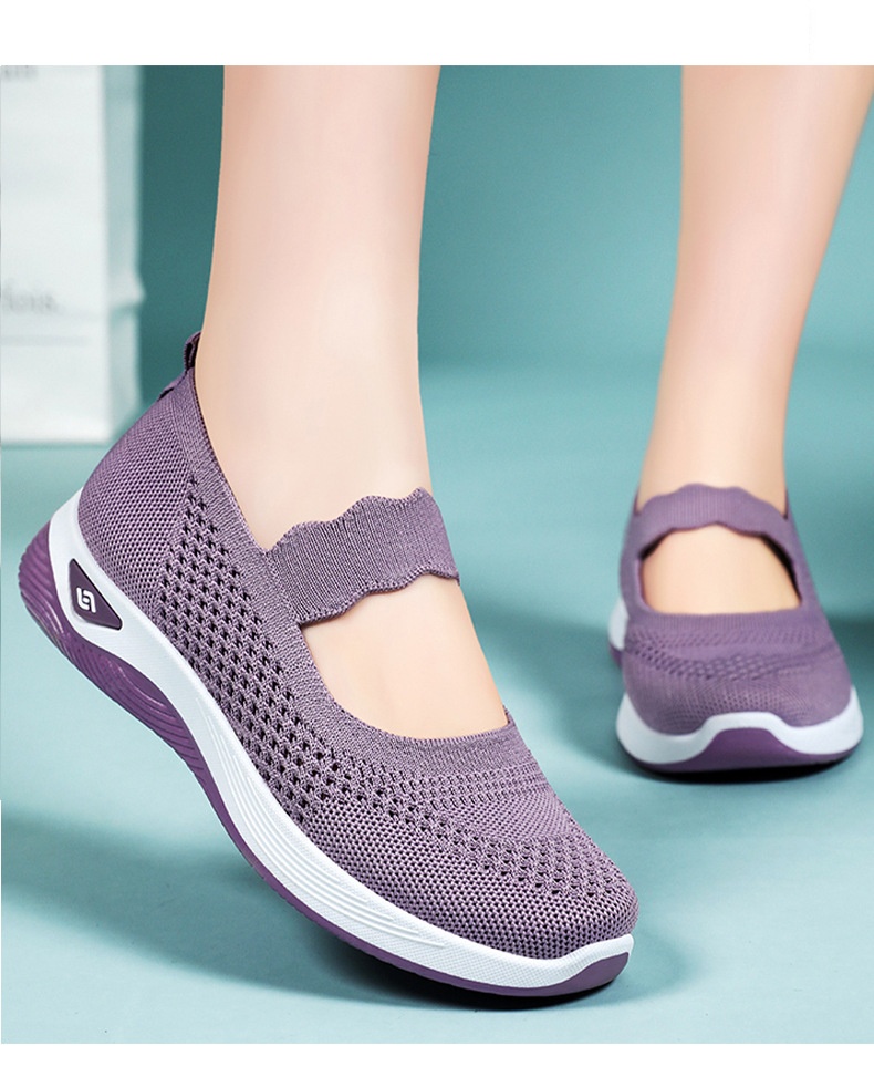 Mid-age And Elderly Mothers Lightweight Walking Shoes