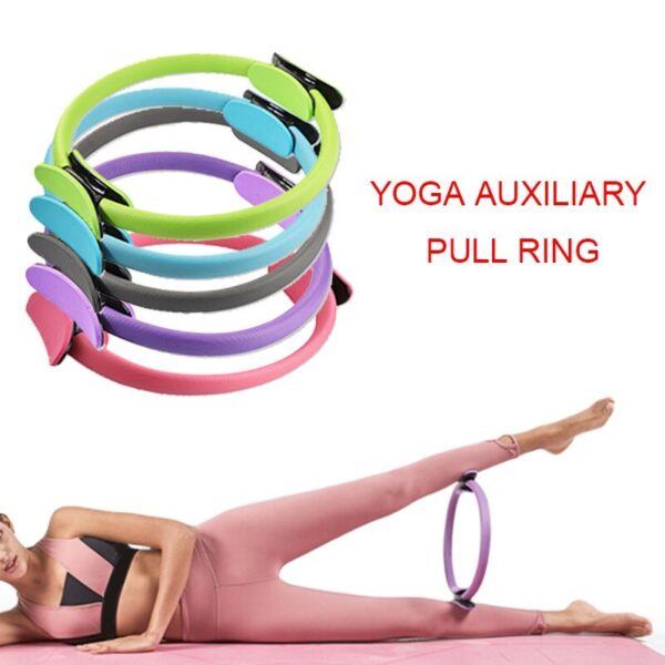 Yoga Fitness Pilates Ring Women Girls Circle Magic Dual Exercise Home Gym Workout Sports Lose Weight Body Resistance - Image 4