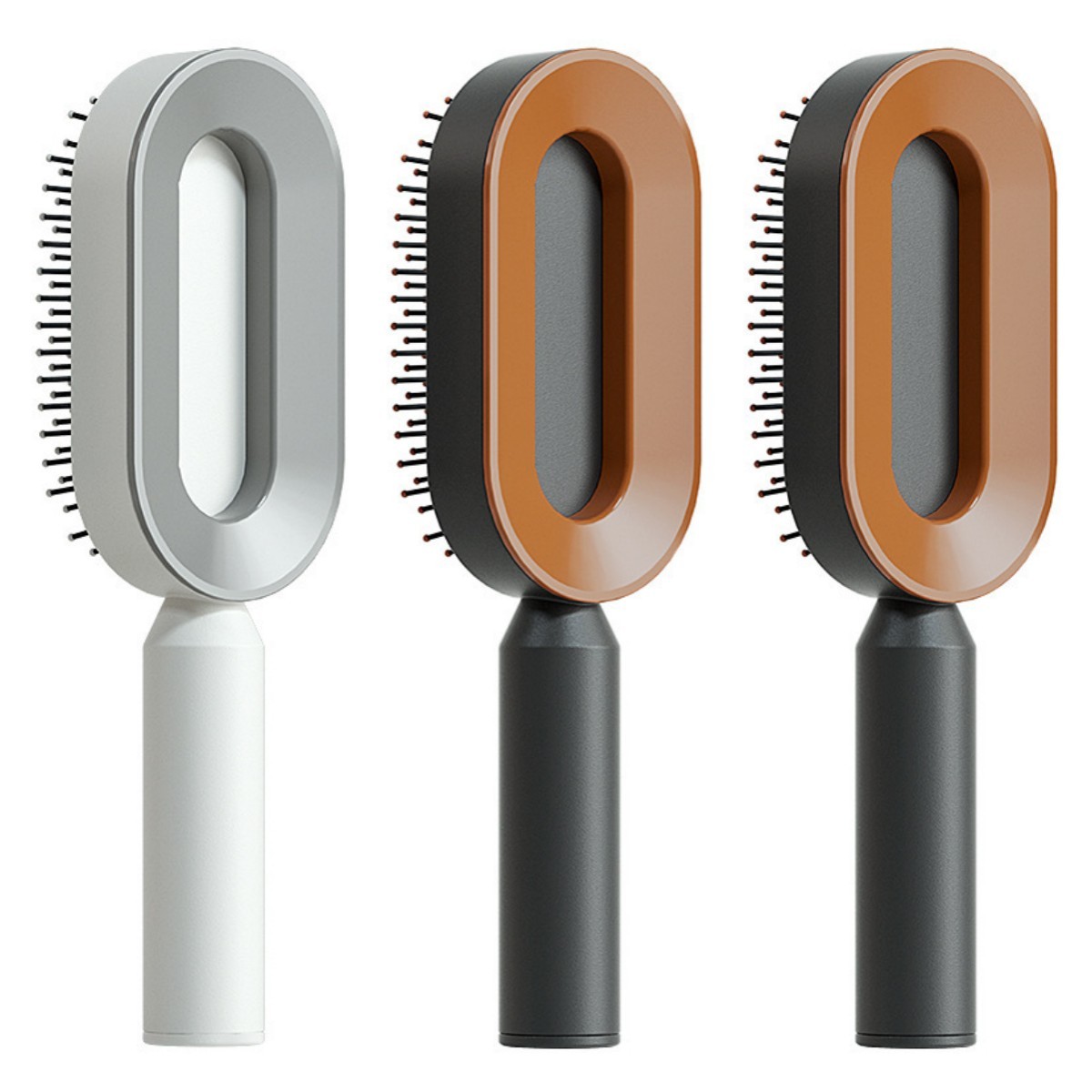 Self Cleaning Hair Brush For Women One-key Cleaning Hair Loss Airbag Massage Scalp Comb Anti-Static Hairbrush - Image 61