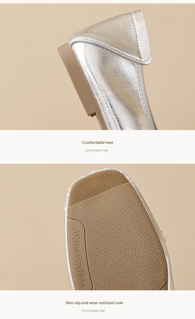 Women's Soft-soled Low-cut Bow-tie Flat Shoes