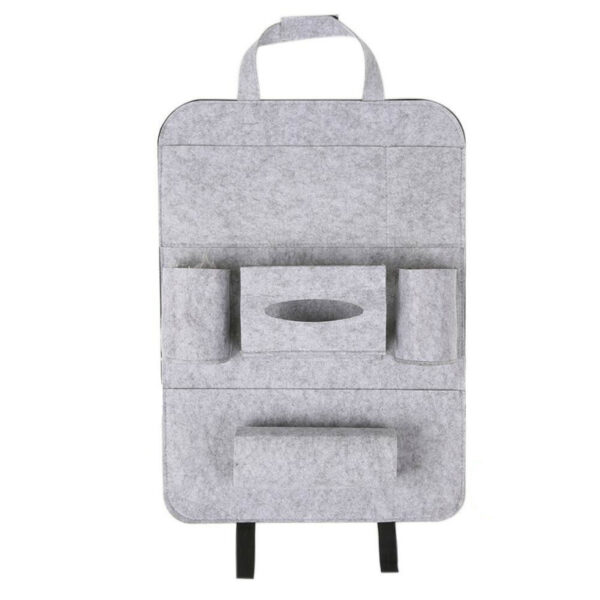 Auto Car Backseat Organizer Car-Styling Holder Multi-Pocket Seat Wool Felt Storage Multifunction Vehicle Accessories Bag - Image 18