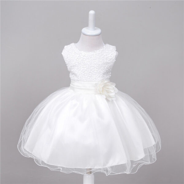 Baby Sequin Dress Flower Girl Wedding Princess Dress - Image 76