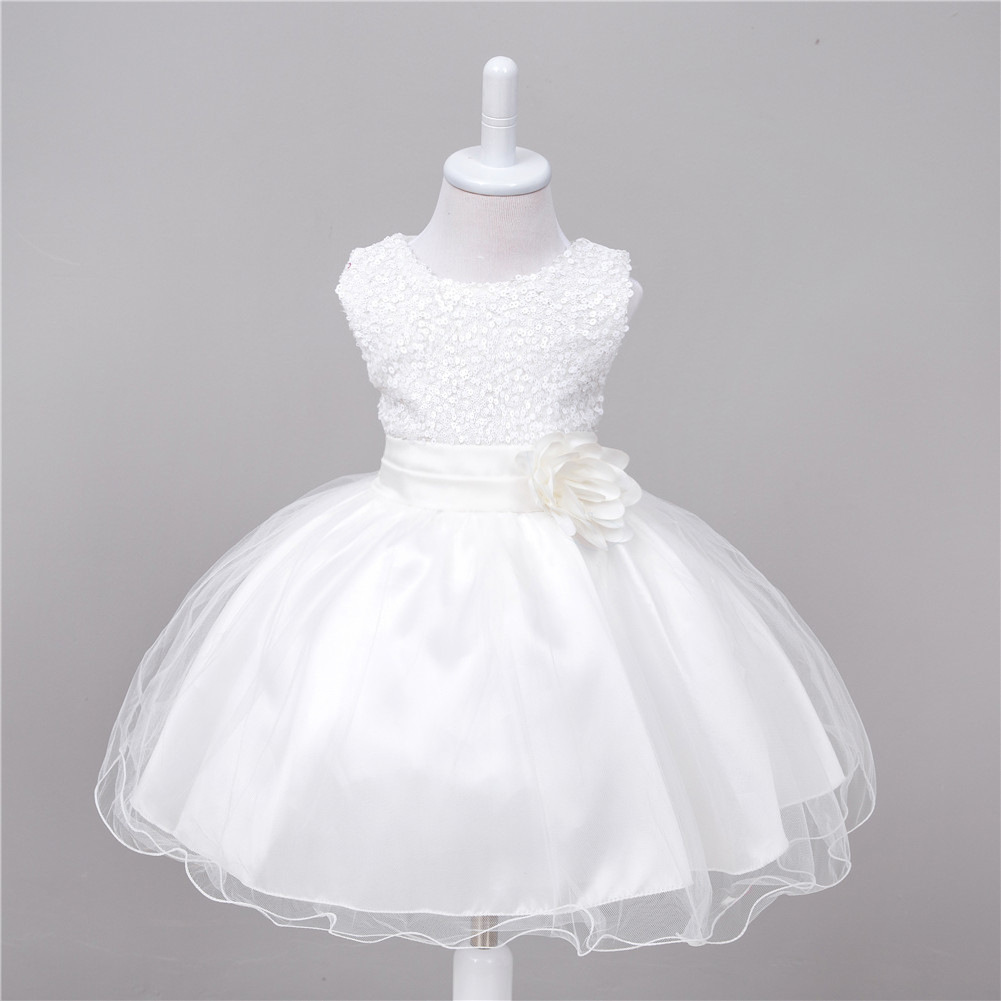 Baby Sequin Dress Flower Girl Wedding Princess Dress - Image 76