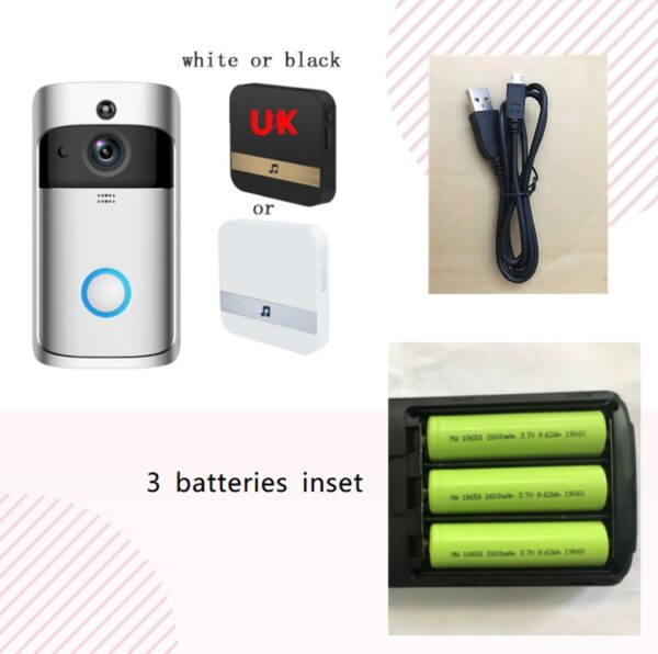 Video Doorbell Smart Wireless WiFi Security Door Bell - Image 31