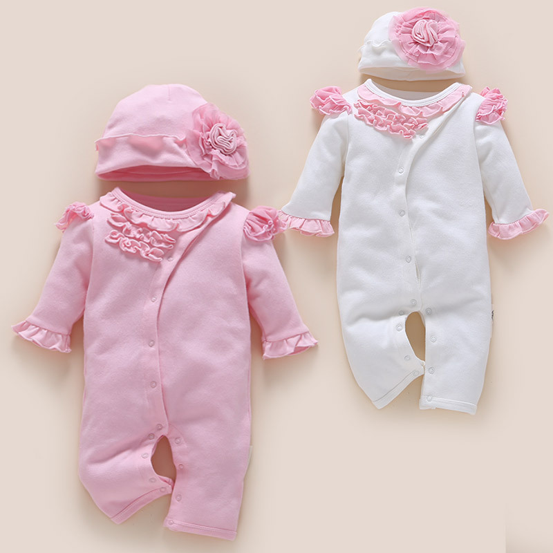 one-year-old baby wears newborn baby clothing romper jumpsuit - Image 1