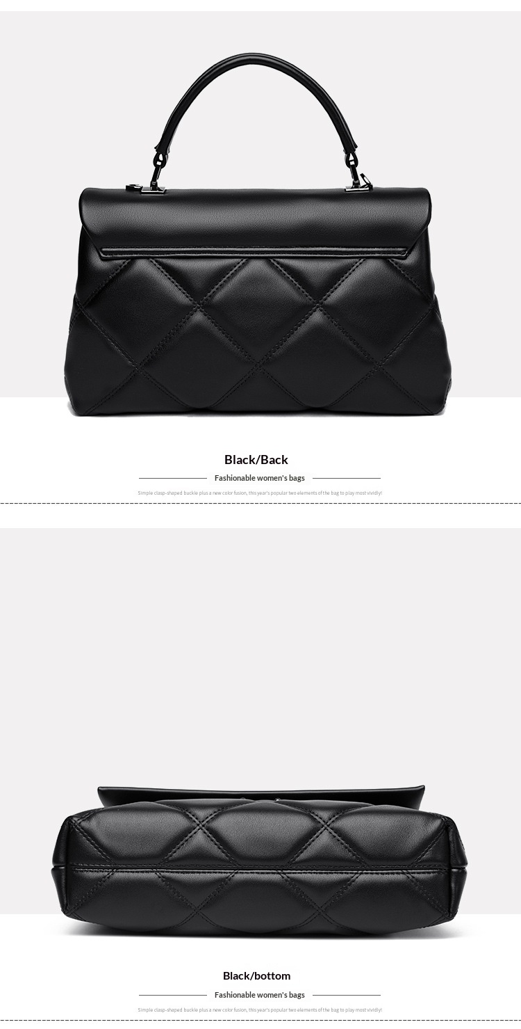 Ladies' Handheld Cross Shoulder Bag - Image 16
