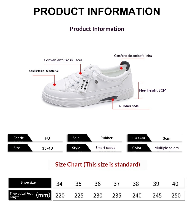 Student Athletic Running Leather-uppers Breathable Casual Shoes - Image 10