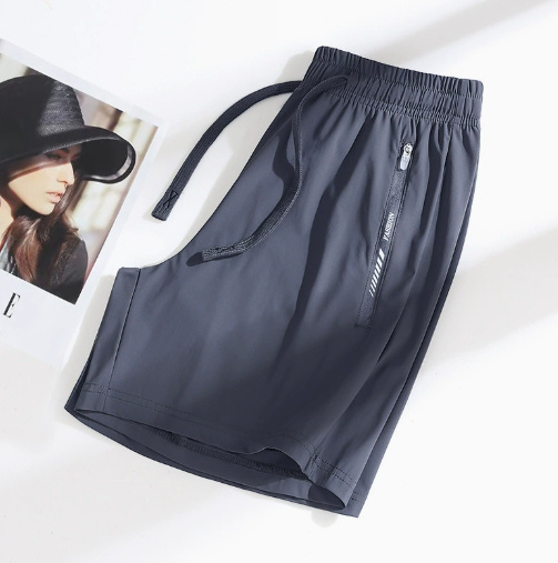Quick-drying Loose-fitting Mens Sporty Casual Pants Thin Ice Silk Fabric - Image 8