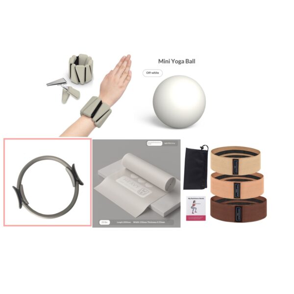Yoga Fitness Pilates Ring Women Girls Circle Magic Dual Exercise Home Gym Workout Sports Lose Weight Body Resistance - Image 42