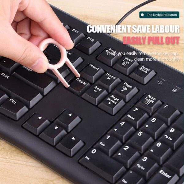 Multifunctional Bluetooth-compatible Headset Cleaning Pen Set Keyboard Cleaner Cleaning Tools Cleaner Keycap Puller Kit - Image 5