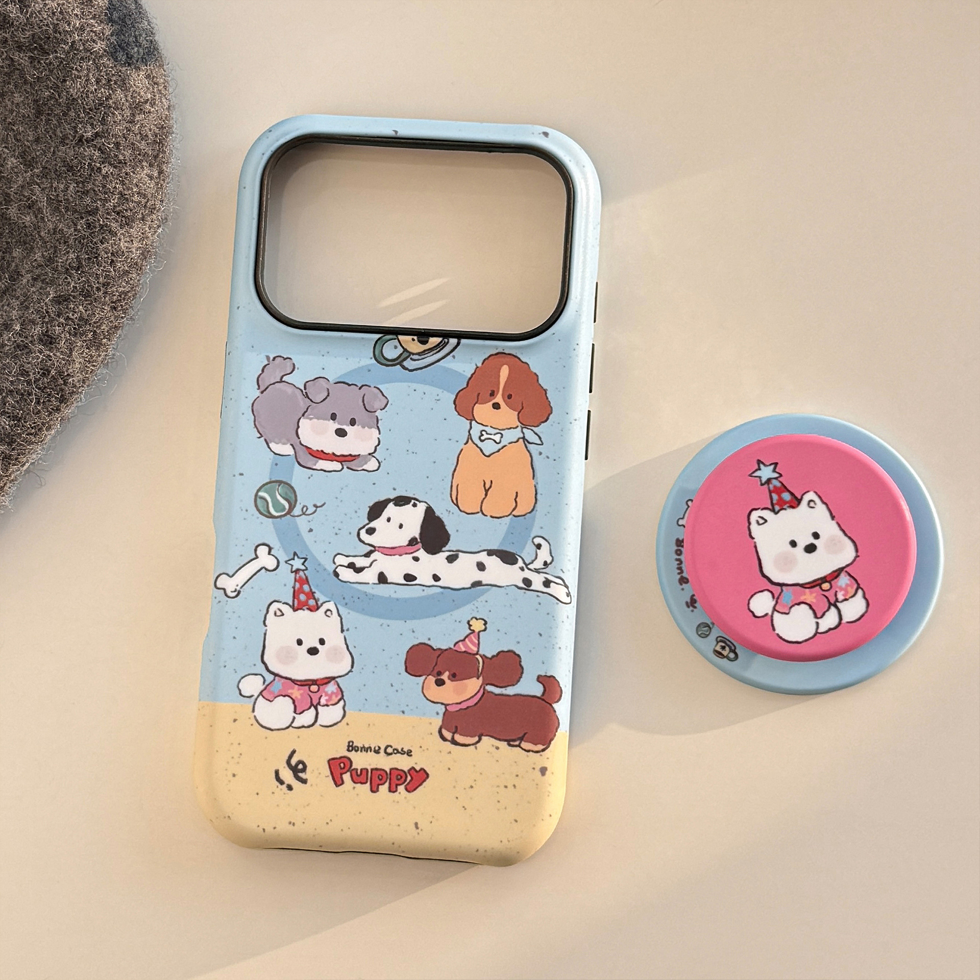 Cute Dog Magnetic Stand Phone Case - Image 8