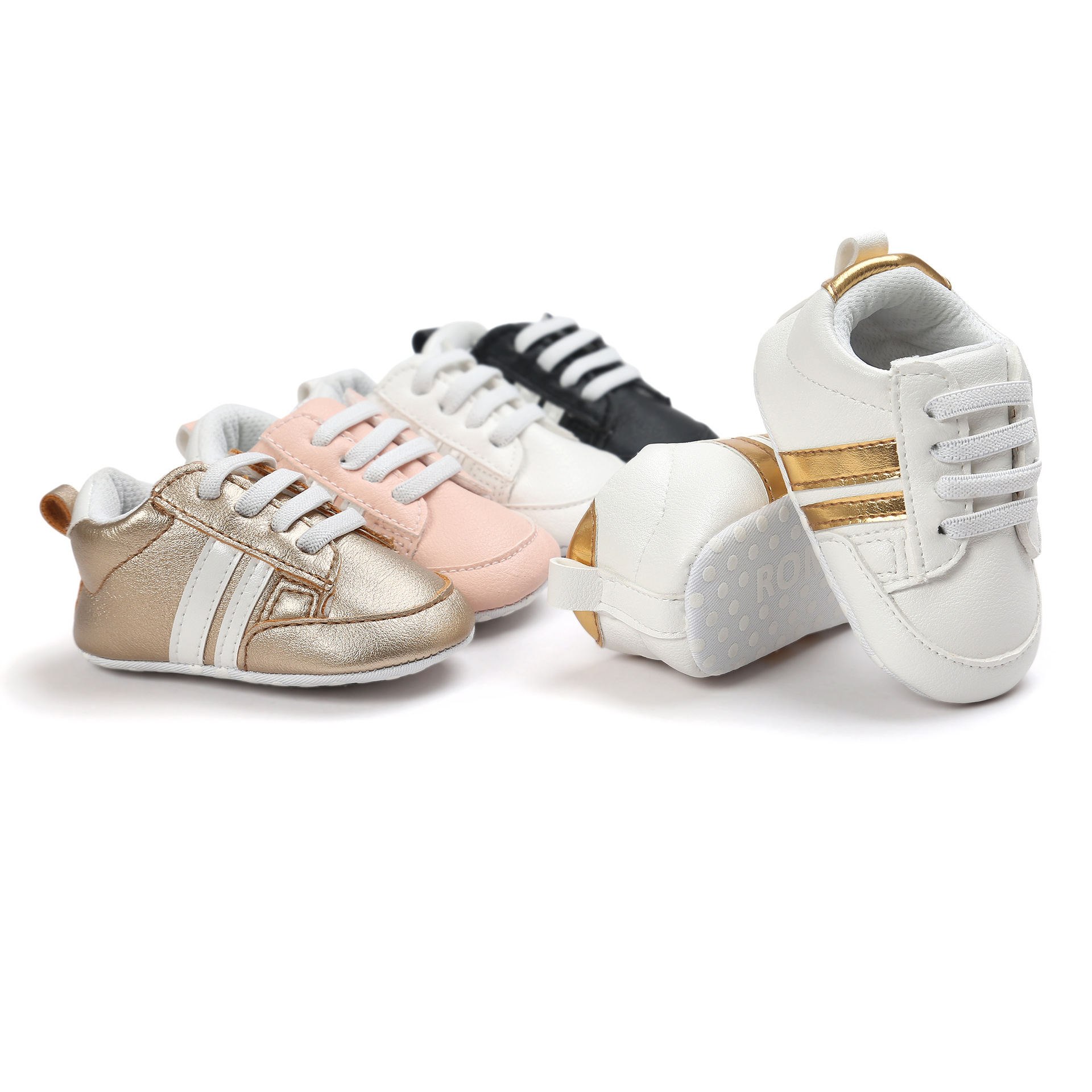 Baby Boy Girl Moccasins Shoes Infant PU Leather Non-slip Soft Newborn Sneakers - Image 8