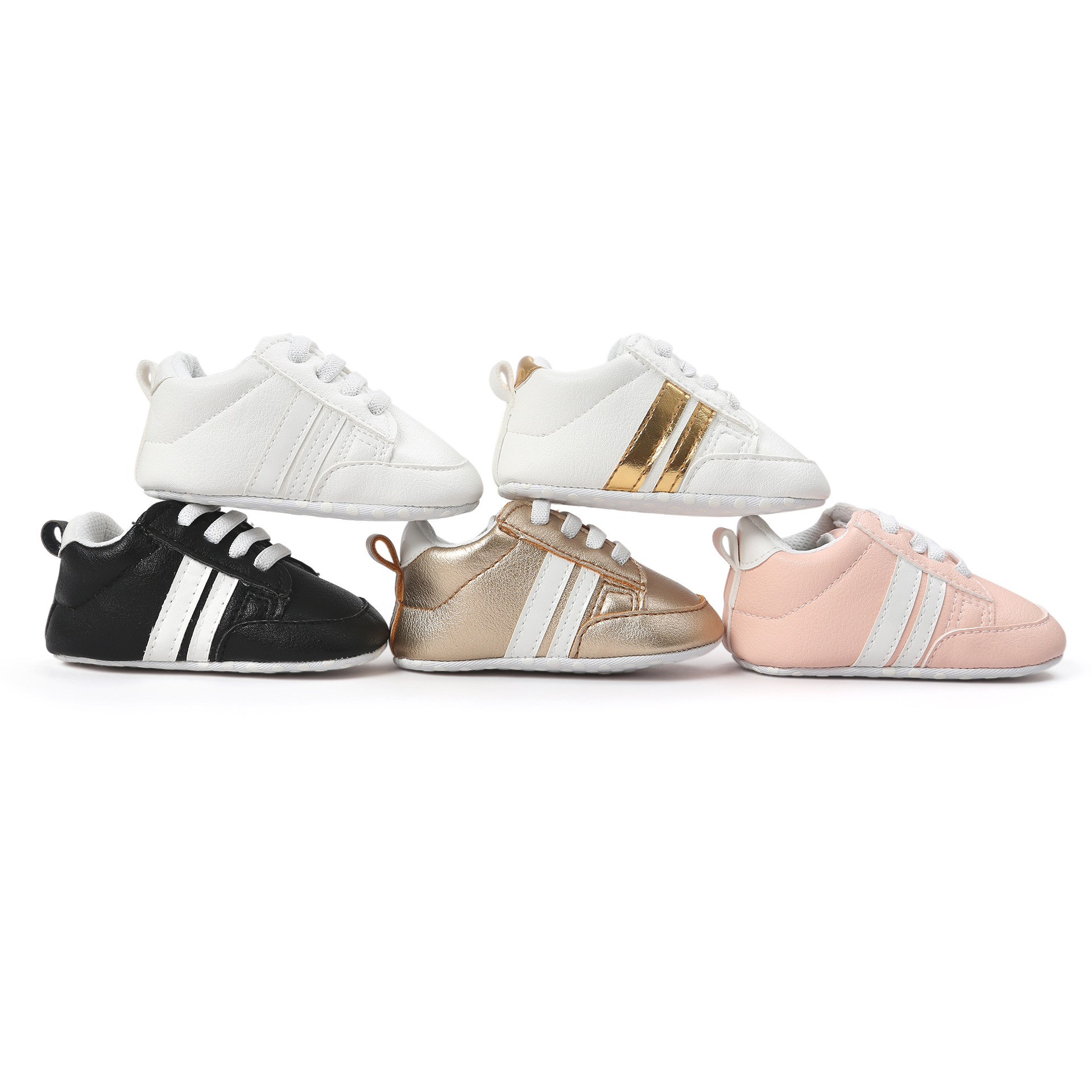 Baby Boy Girl Moccasins Shoes Infant PU Leather Non-slip Soft Newborn Sneakers - Image 10