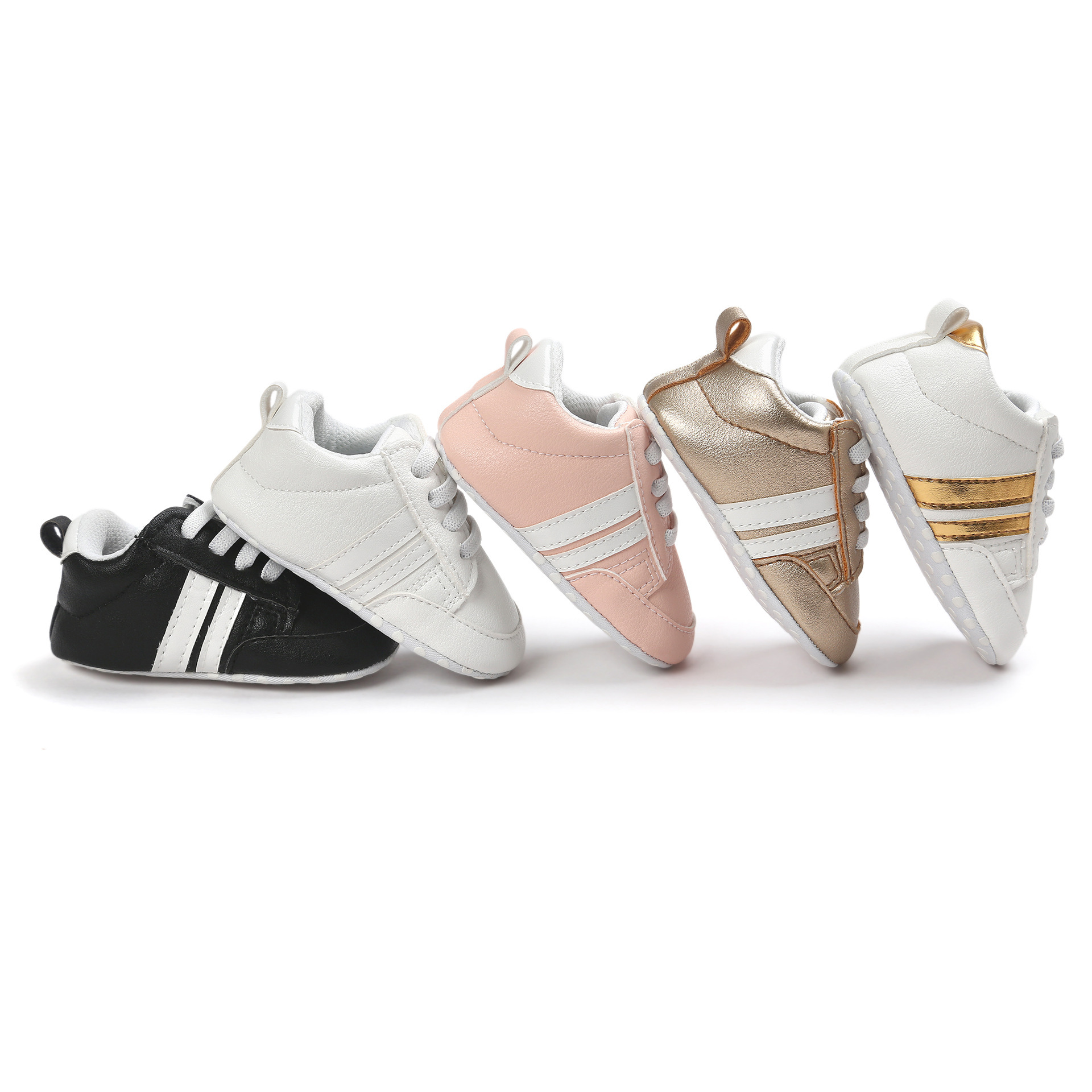 Baby Boy Girl Moccasins Shoes Infant PU Leather Non-slip Soft Newborn Sneakers - Image 7
