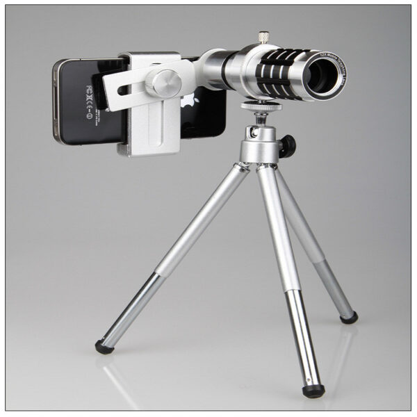 12X mobile telescope general 12 times long focal camera lens with three foot travel universal universal omnipotent - Image 5
