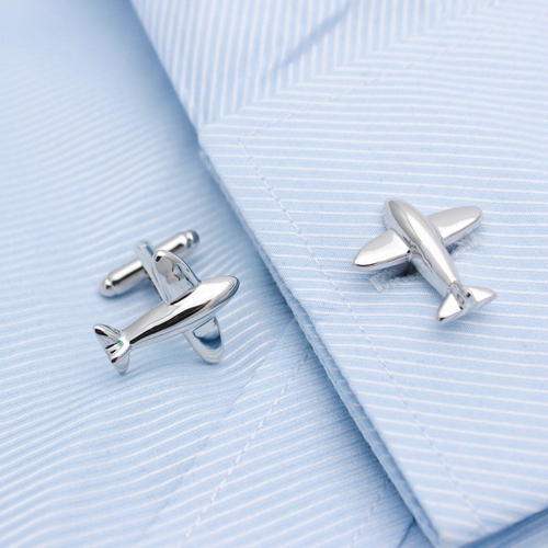 Airplane Model Cufflinks - Image 3