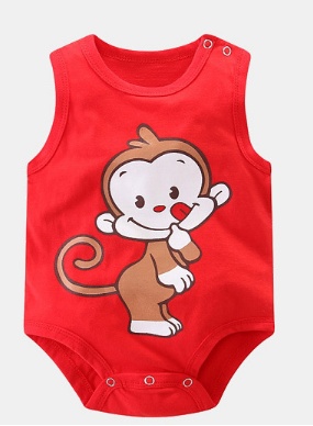 Sleeveless Baby rompers clothes newborn baby clothes - Image 8
