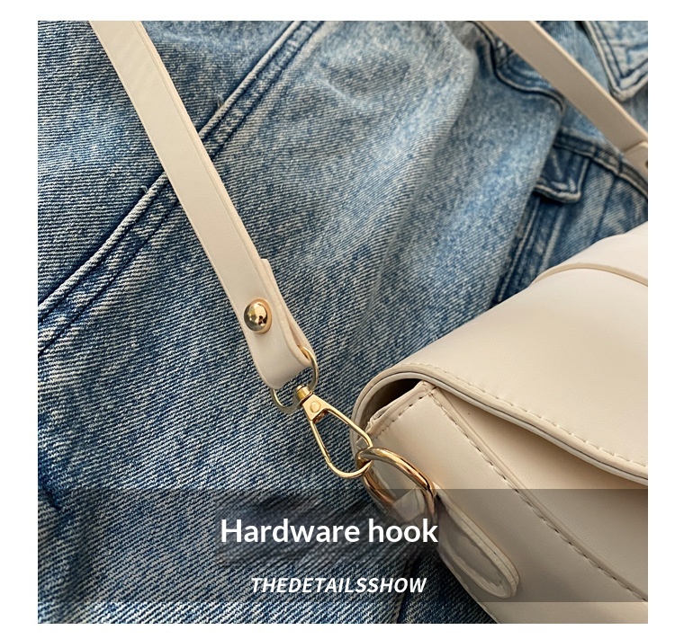 High-end, Fashionable Single-shoulder Bag Niche Saddle Bag