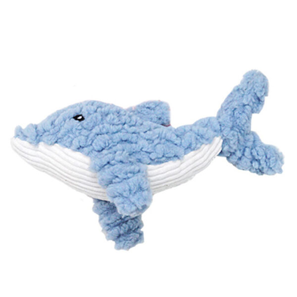 Plush Dog Toy Animals Shape Bite Resistant Squeaky Toys Corduroy Dog Toys For Small Large Dogs Puppy Pets Training Accessories - Image 12