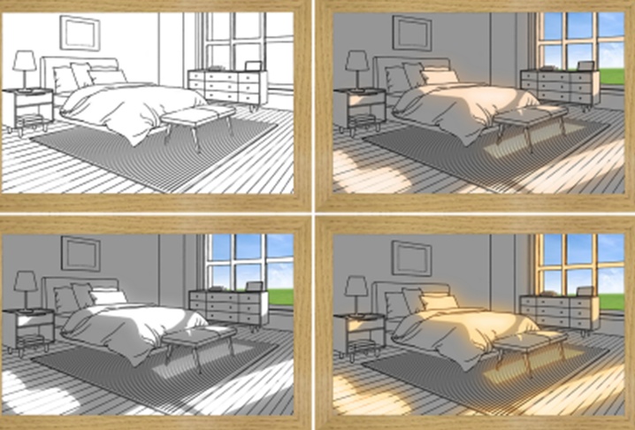 Illuminated Picture LED Decorative Light Painting Bedside Picture Style Creative Modern Simulate Sunshine Drawing Night Light Gift - Image 29