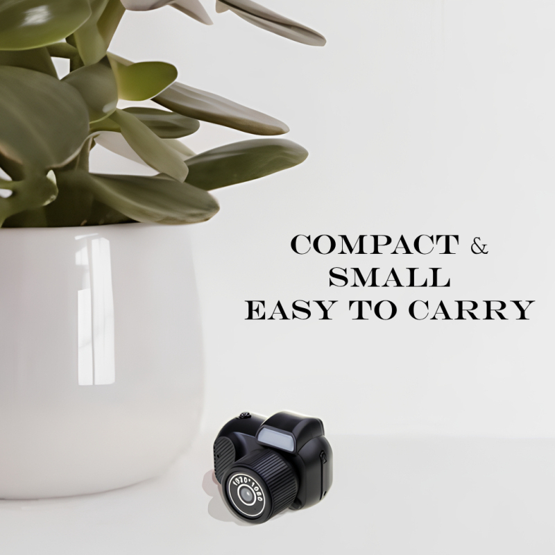 Retro Mini Camera With Screen Indoor Home Outdoor 1080p HD Portable Very Small Camera Video Support Holiday Gifts - Image 13