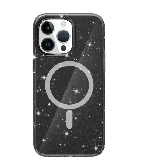 Transparent Glitter Magnetic Phone Case With Drop-resistant Hard Shell - Image 60