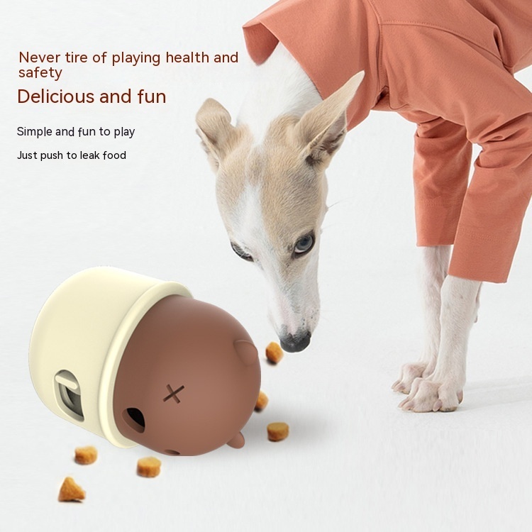 Pets Leakage Food Feeder Dog Interactive Training Toy Ball Natural Rubber Chew Dog Food Ball Snack Food Feeder Cat Puzzle Games Toy Pet Products - Image 6
