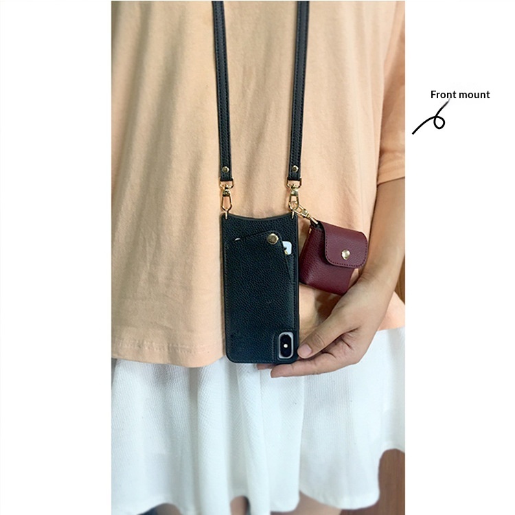 Protective Case With A Crossbody Strap, Card Slots, And A Zipperkeeps Fingerprints At Bay While Doubling As A Mini Wallet - Image 11