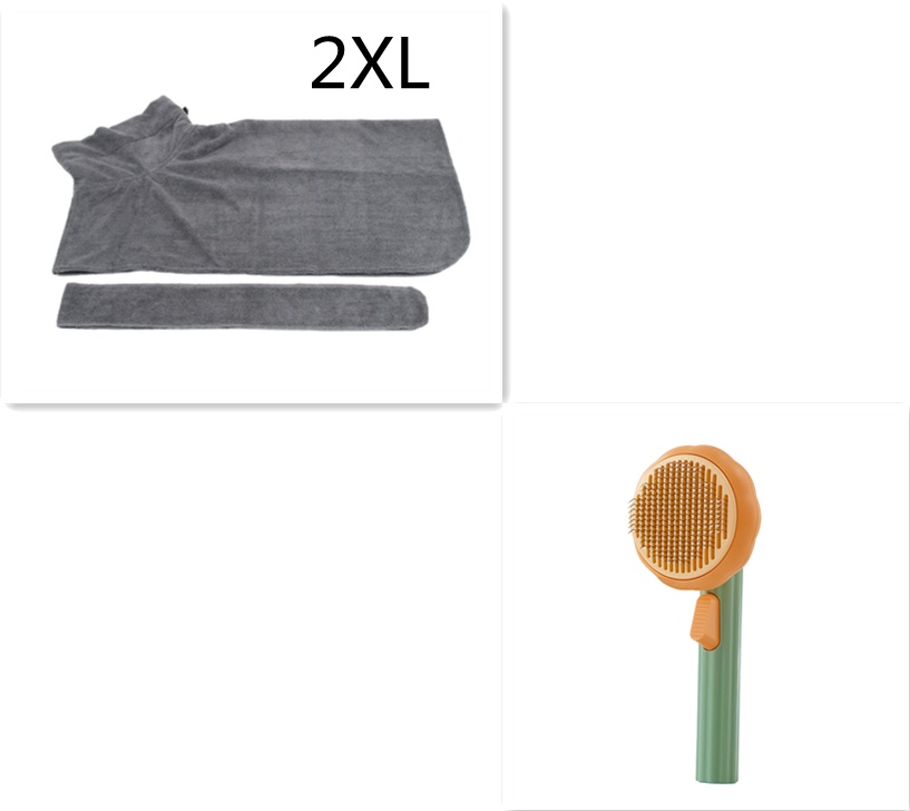 New Pet Cat Brush Hot Selling Hand-held Steel Wire Self-cleaning Comb Looper For Hair Removal - Image 38