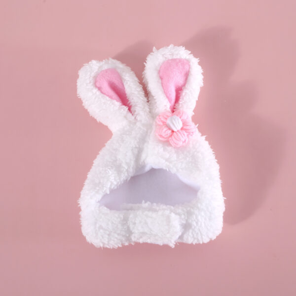 Plush Cartoon Cat Dog Rabbit Ears Cute Easter Decoration Hat Head Cover Pets Products - Image 9