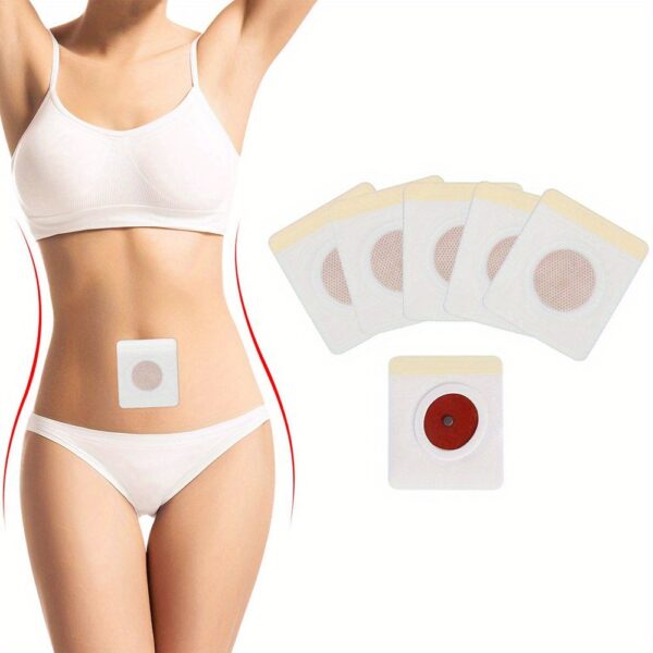 Navel Belly Button Patch Slimming Patch Abdomen Magnetic Detox Sticker - Image 21