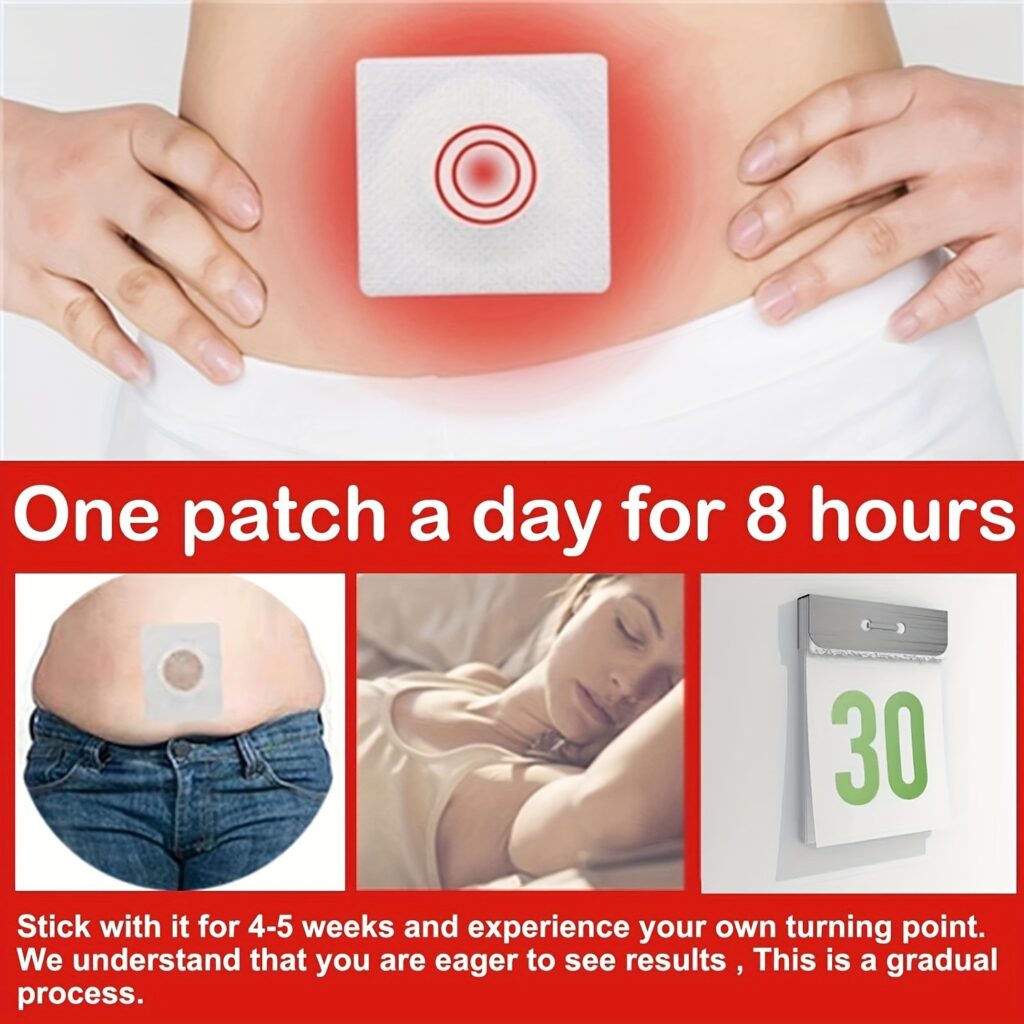 Navel Belly Button Patch Slimming Patch Abdomen Magnetic Detox Sticker