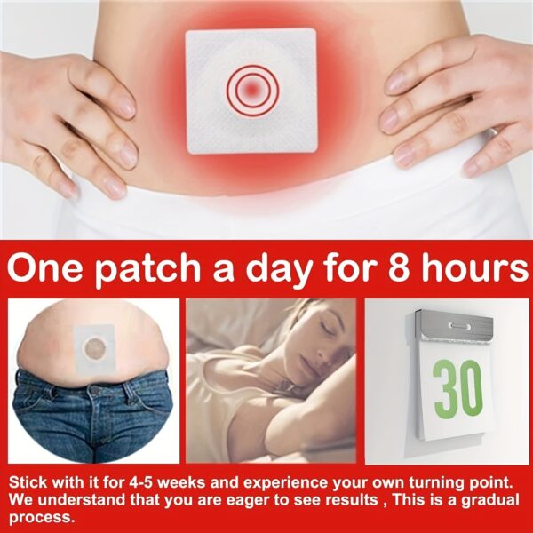 Navel Belly Button Patch Slimming Patch Abdomen Magnetic Detox Sticker - Image 16
